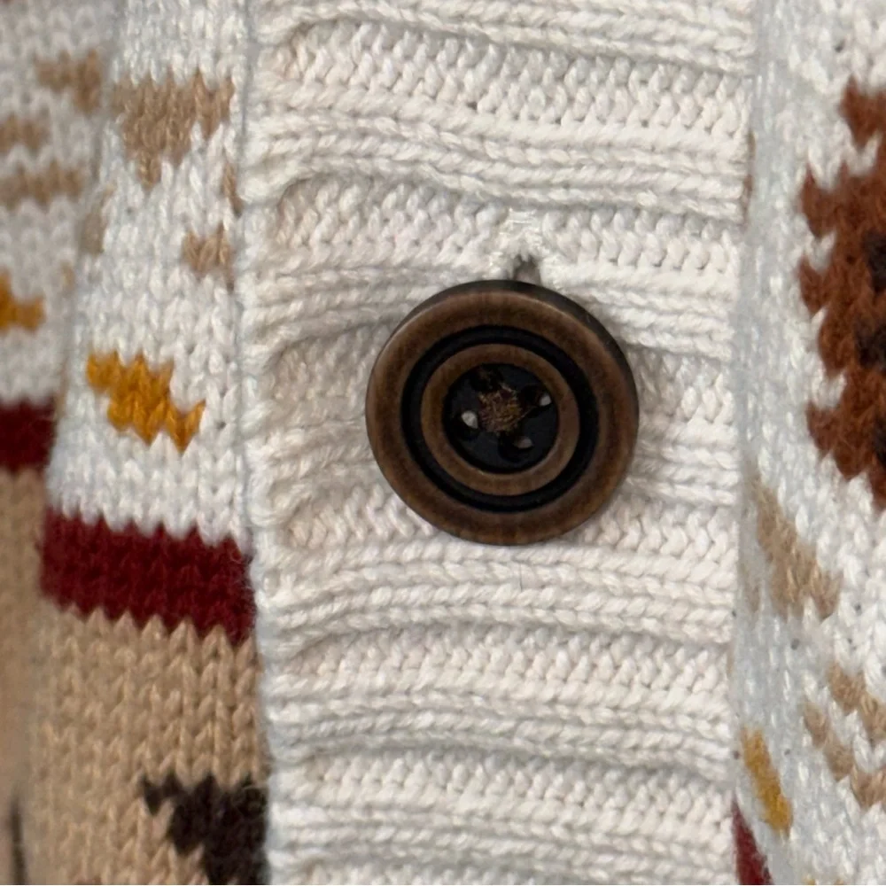 GYMBOREE  Boys Horse Cardigan - Western Skies - Size 12